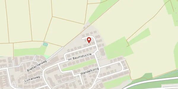 Karte der Umgebung von Boskopweg 25, 71334 Waiblingen