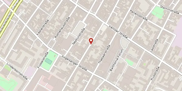 Karte der Umgebung von Geißelstr. 11, 50823 Köln
