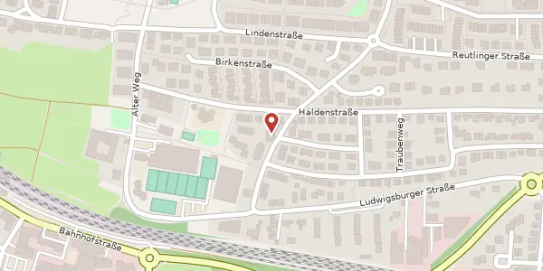 Karte der Umgebung von Brächterstraße 9, 71732 Tamm