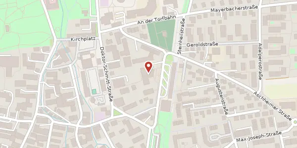 Karte der Umgebung von Bahnhofplatz 5, 85737 Ismaning