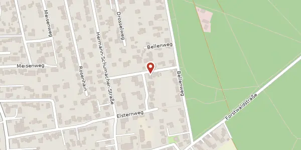 Karte der Umgebung von Gustav-Fünders-Weg 4, 47804 Krefeld