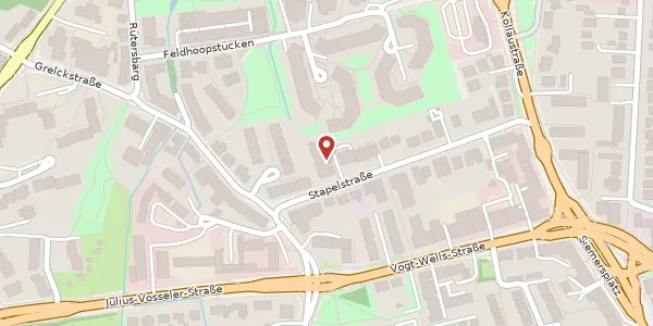 Karte der Umgebung von Stapelstr. 5 A, 22529 Hamburg