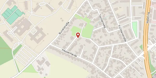 Karte der Umgebung von Kiefernstr. 13, 33334 Gütersloh