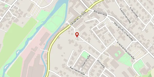 Karte der Umgebung von Schwaiblmeierweg 6 a, 84137 Vilsbiburg