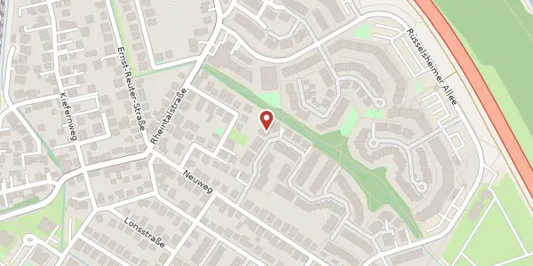 Karte der Umgebung von Groß-Gerauer-Straße 76, 55130 Mainz
