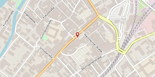 Karte der Umgebung von Salinenstr. 19, 55543 Bad Kreuznach
