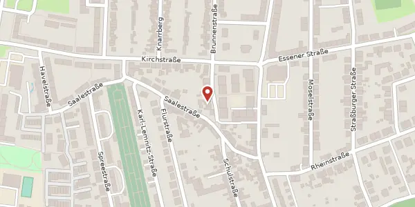 Karte der Umgebung von Brunnenstr. 5, 06846 Dessau-Roßlau