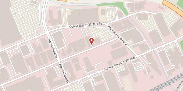 Karte der Umgebung von Wolf-Hirth-Straße 10, 71034 Böblingen