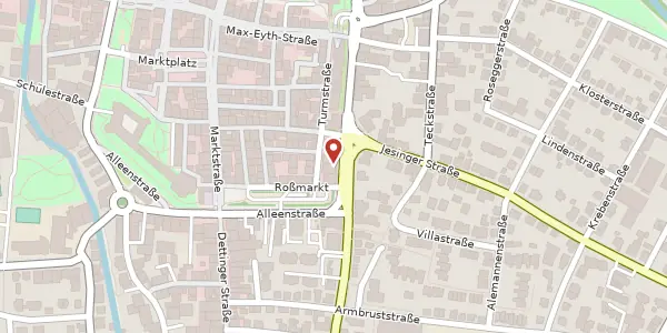 Karte der Umgebung von Alleenstraße 81, 73230 Kirchheim/Teck