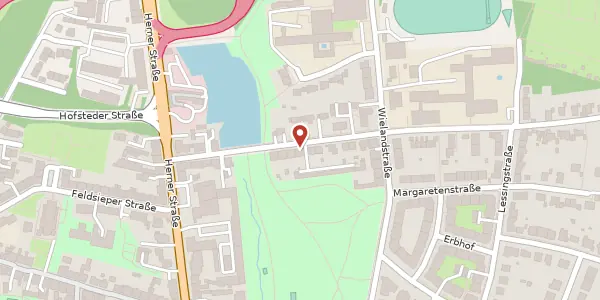 Karte der Umgebung von Agnesstr. 22, 44791 Bochum