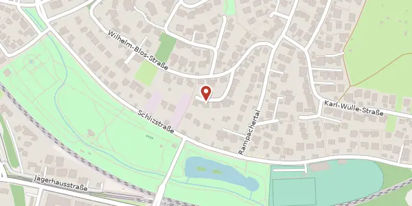 Karte der Umgebung von Bebelstraße 4, 74076 Heilbronn
