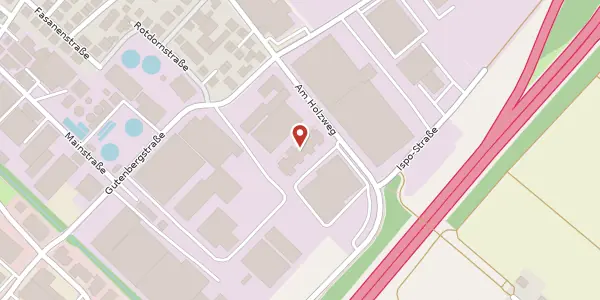 Karte der Umgebung von Am Holzweg 26, 65830 Kriftel