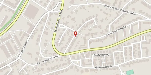 Karte der Umgebung von Am Rothenberg 16, 66482 Zweibrücken