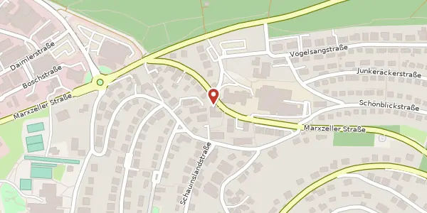 Karte der Umgebung von Marxzeller Straße 61, 75305 Neuenbürg