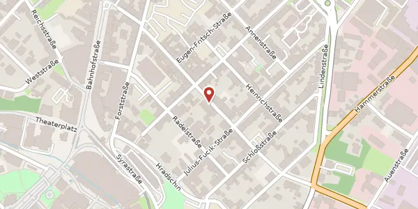 Karte der Umgebung von Stresemannstraße 40, 08523 Plauen