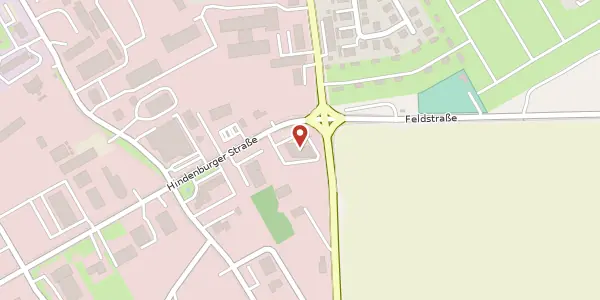 Karte der Umgebung von Hindenburger Straße 2, 17268 Templin
