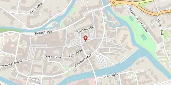 Karte der Umgebung von Obermarkt 9, 04720 Döbeln