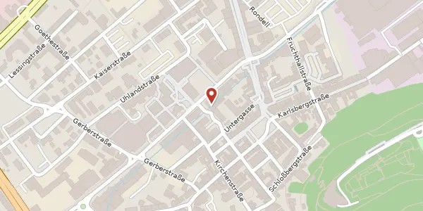 Karte der Umgebung von Talstraße 27, 66424 Homburg