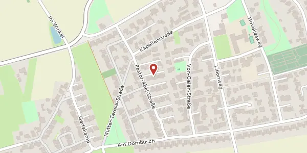 Karte der Umgebung von Pastor-Abel-Str. 9, 46244 Bottrop