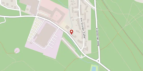 Karte der Umgebung von Moritzburger Weg 71, 01109 Dresden