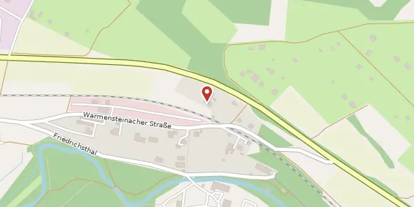 Karte der Umgebung von Warmensteinacher Str. 141, 95448 Bayreuth
