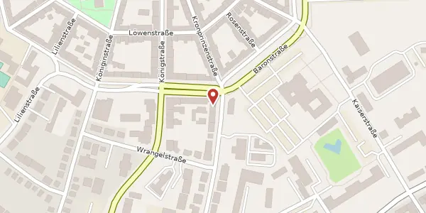 Karte der Umgebung von Moltkestraße 2, 24768 Rendsburg