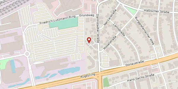 Karte der Umgebung von Darmstädter Str. 71 d, 65428 Rüsselsheim