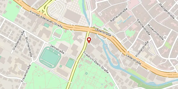 Karte der Umgebung von Pfenningstraße 2, 72764 Reutlingen