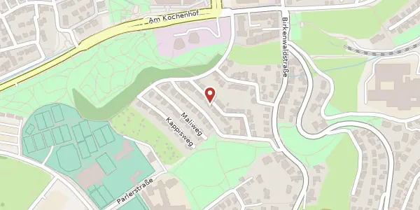 Karte der Umgebung von Viergiebelweg 17, 70192 Stuttgart