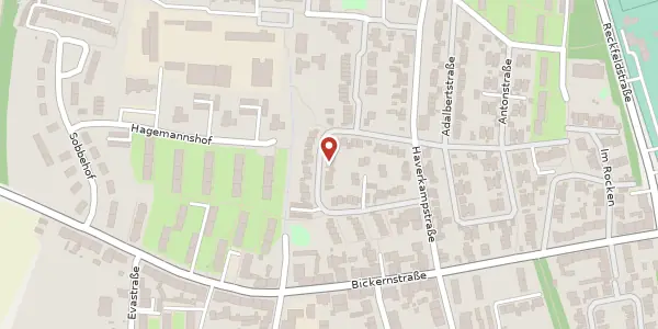 Karte der Umgebung von Op de Bredde 19, 45889 Gelsenkirchen