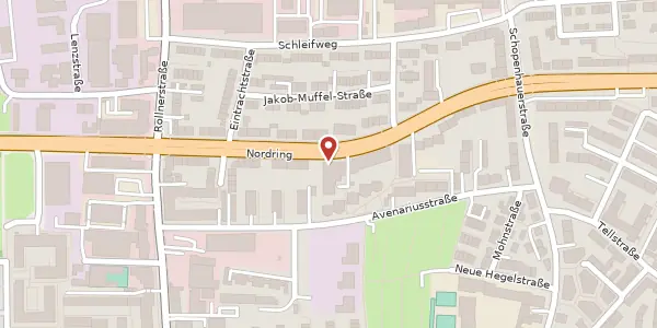 Karte der Umgebung von Nordring 98, 90409 Nürnberg