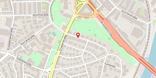 Karte der Umgebung von Beyerstraße 34, 89077 Ulm/Donau