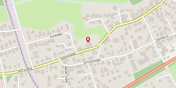 Karte der Umgebung von Dorfstraße 11, 24783 Osterrönfeld