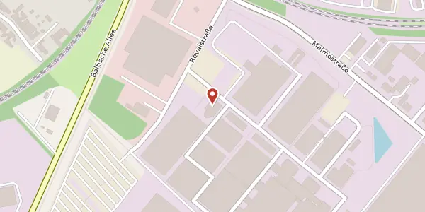 Karte der Umgebung von Revalstraße 1, 23560 Lübeck