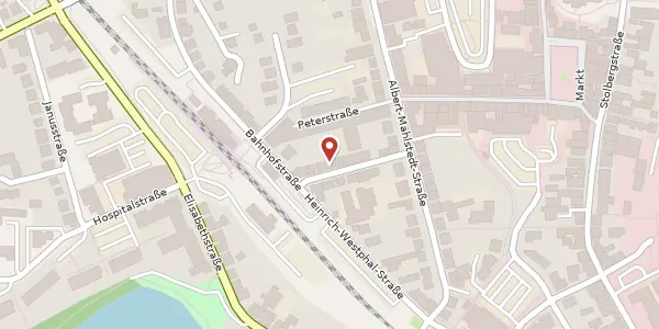 Karte der Umgebung von Bahnhofstraße 12, 23701 Eutin