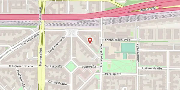 Karte der Umgebung von Isoldestraße 9, 12159 Berlin
