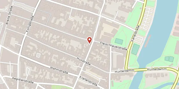 Karte der Umgebung von Schlumacherstraße 2, 23552 Lübeck