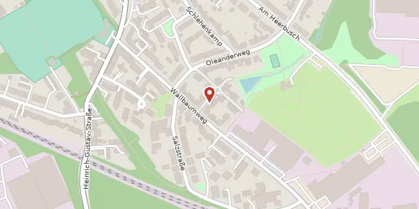 Karte der Umgebung von Wallbaumweg 33 b, 44894 Bochum