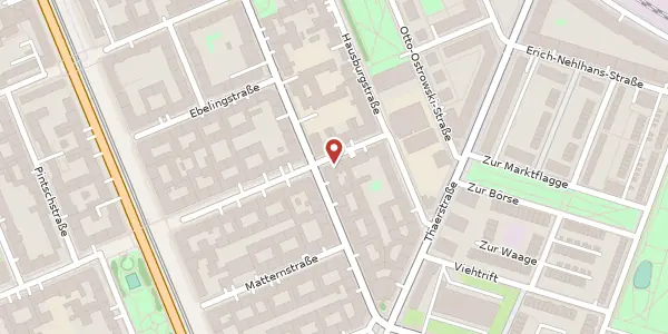 Karte der Umgebung von Straßmannstraße 44, 10249 Berlin