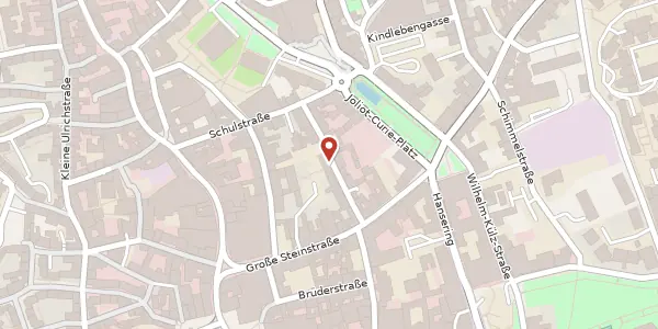 Karte der Umgebung von Mittelstraße 5, 06108 Halle (Saale)