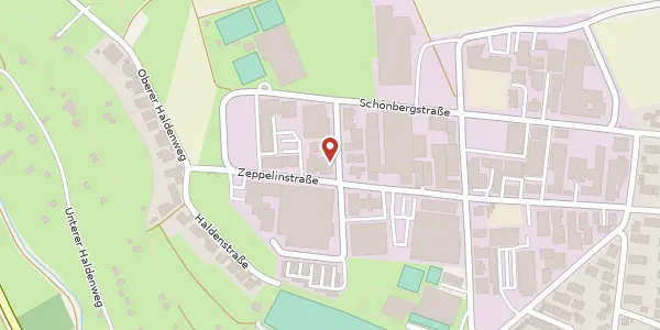 Karte der Umgebung von Gutenbergstraße 13, 73760 Ostfildern
