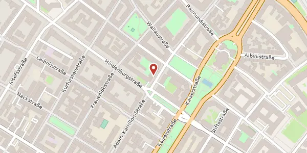 Karte der Umgebung von Adam-Karrillon-Str. 17, 55118 Mainz