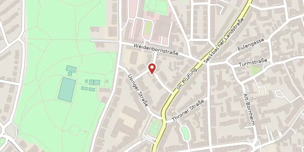 Karte der Umgebung von Obernhainer Str. 9, 60389 Frankfurt
