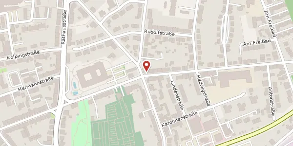 Karte der Umgebung von Claudiusstr. 65, 44649 Herne