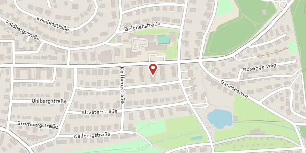 Karte der Umgebung von Schneekoppestraße 29, 71032 Böblingen