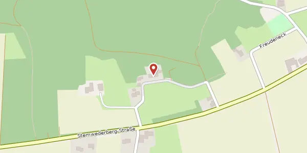 Karte der Umgebung von Am Dohrenberg 2, 32351 Stemwede