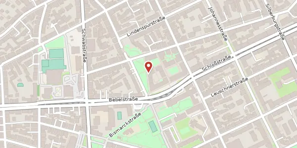 Karte der Umgebung von Hasenbergstraße 68, 70176 Stuttgart