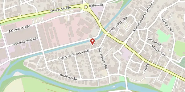 Karte der Umgebung von August-Scholl-Straße 4/1, 71711 Steinheim