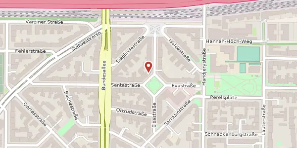 Karte der Umgebung von Cosimaplatz 4, 12159 Berlin