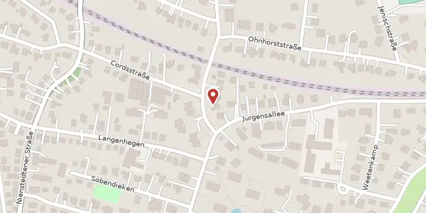 Karte der Umgebung von Charlotte-Niese-Straße 2, 22609 Hamburg